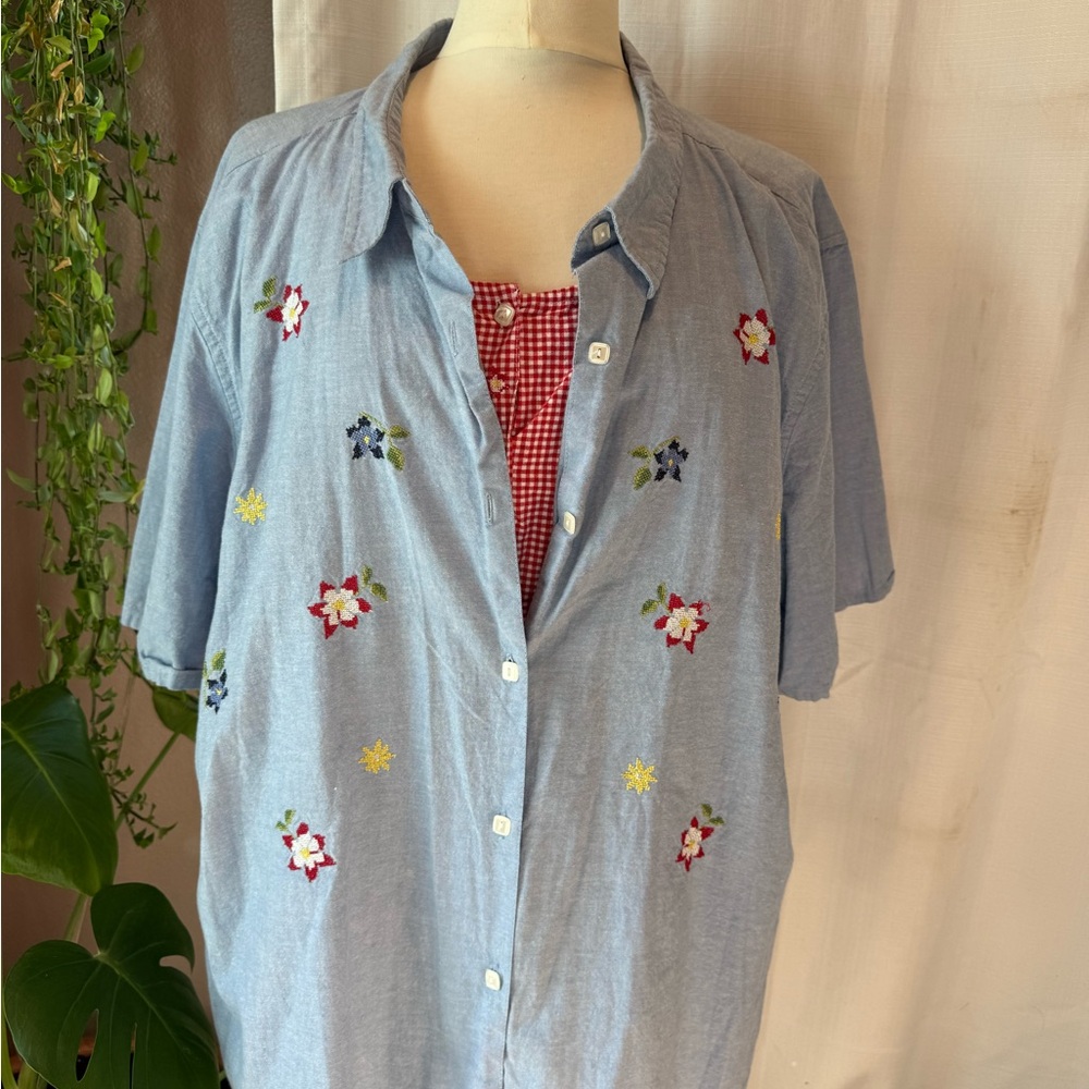 Vintage Bobbie Brooks floral top